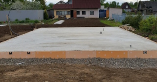 Фундамент монолитная плита под дом цена в Великих Луках - от 4159 руб/м2